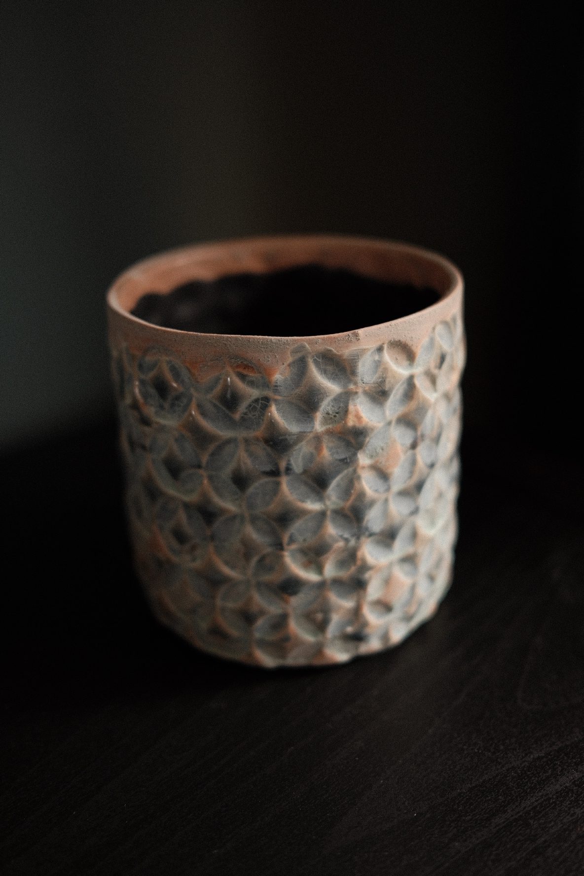 Terni Glazed Ceramic Planter